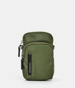 Discount Mandarina Duck HUNTER Smartphone Case With Shoulder Strap MilitaryGreen