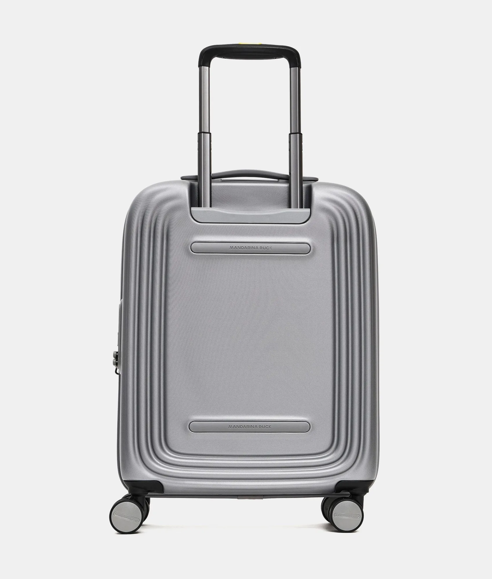 Sale Mandarina Duck LOGODUCK Cabin Trolley (4 Wheels) | cm 55X40X20 Silver