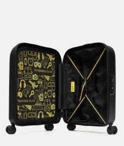 Sale Mandarina Duck LOGODUCK+ Cabin Trolley (4 Wheels) | cm 55X40X20 Black