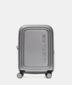 Online Mandarina Duck LOGODUCK+ Expandable Cabin Hard Trolley (4 wheels) | cm 55 x 35 x 23/26 cm Silver