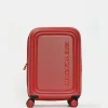 Discount Mandarina Duck LOGODUCK+ Expandable Cabin Hard Trolley (4 wheels) | cm 55 x 35 x 23/26 cm CherryTomato