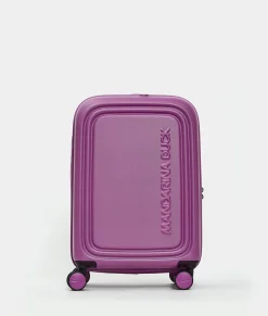 New Mandarina Duck LOGODUCK+ Expandable Cabin Hard Trolley (4 wheels) | cm 55 x 35 x 23/26 cm Orchid
