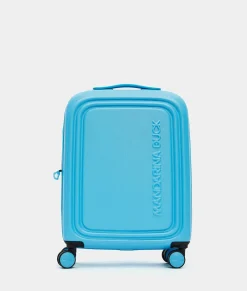 Hot Mandarina Duck LOGODUCK+ Expandable Cabin Hard Trolley (4 Wheels) | cm 55X40X20/23 Aquarius