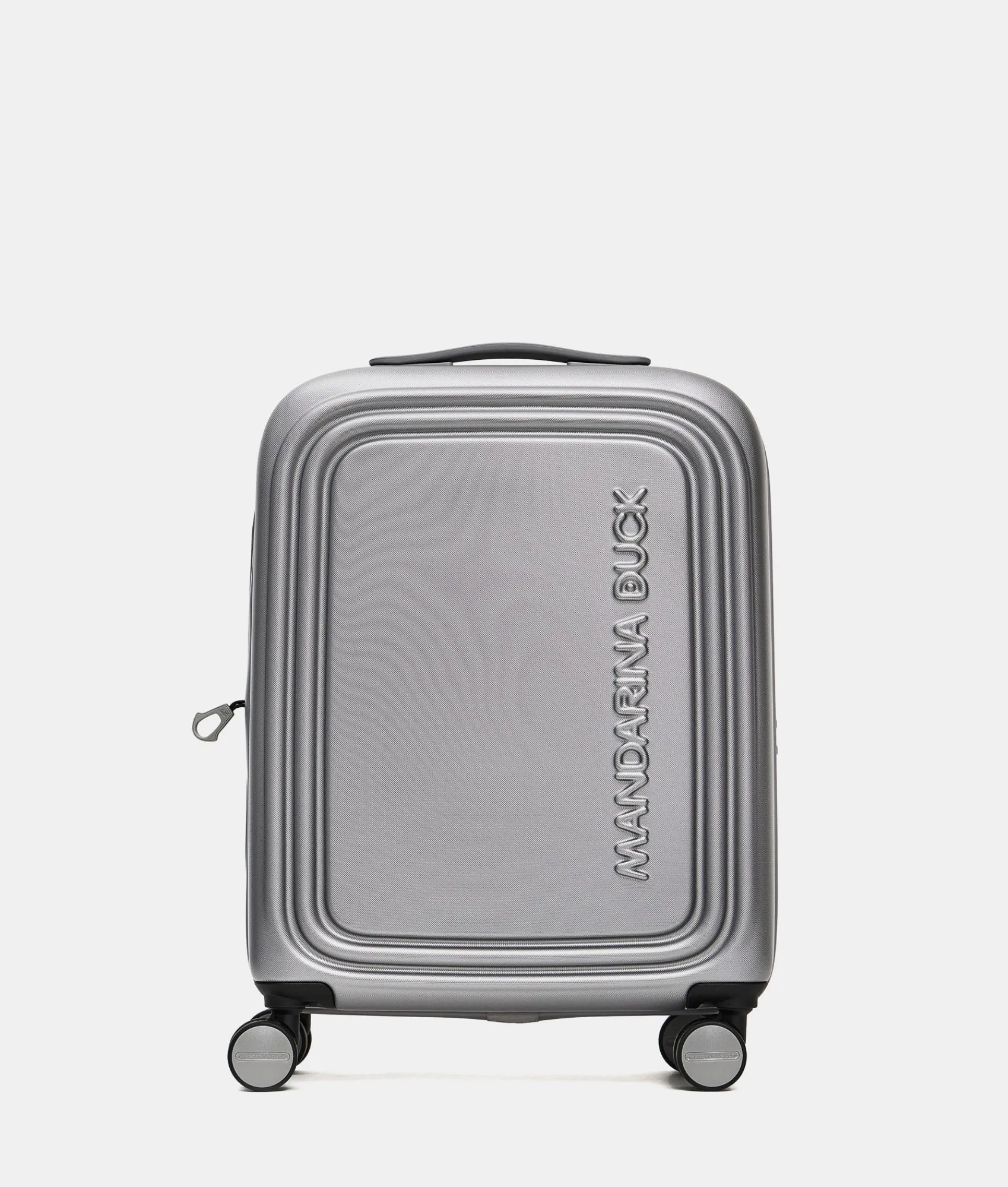 Online Mandarina Duck LOGODUCK Expandable Cabin Hard Trolley (4 Wheels) | cm 55X40X20/23 Silver