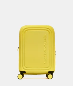 Fashion Mandarina Duck LOGODUCK+ Expandable Cabin Hard Trolley (4 wheels) | cm 55 x 35 x 23/26 cm DuckYellow