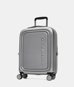 Online Mandarina Duck LOGODUCK Expandable Cabin Hard Trolley (4 Wheels) | cm 55X40X20/23 Silver