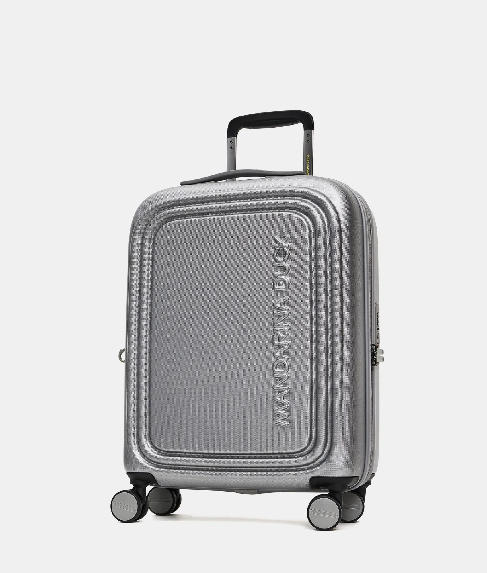 Online Mandarina Duck LOGODUCK Expandable Cabin Hard Trolley (4 Wheels) | cm 55X40X20/23 Silver