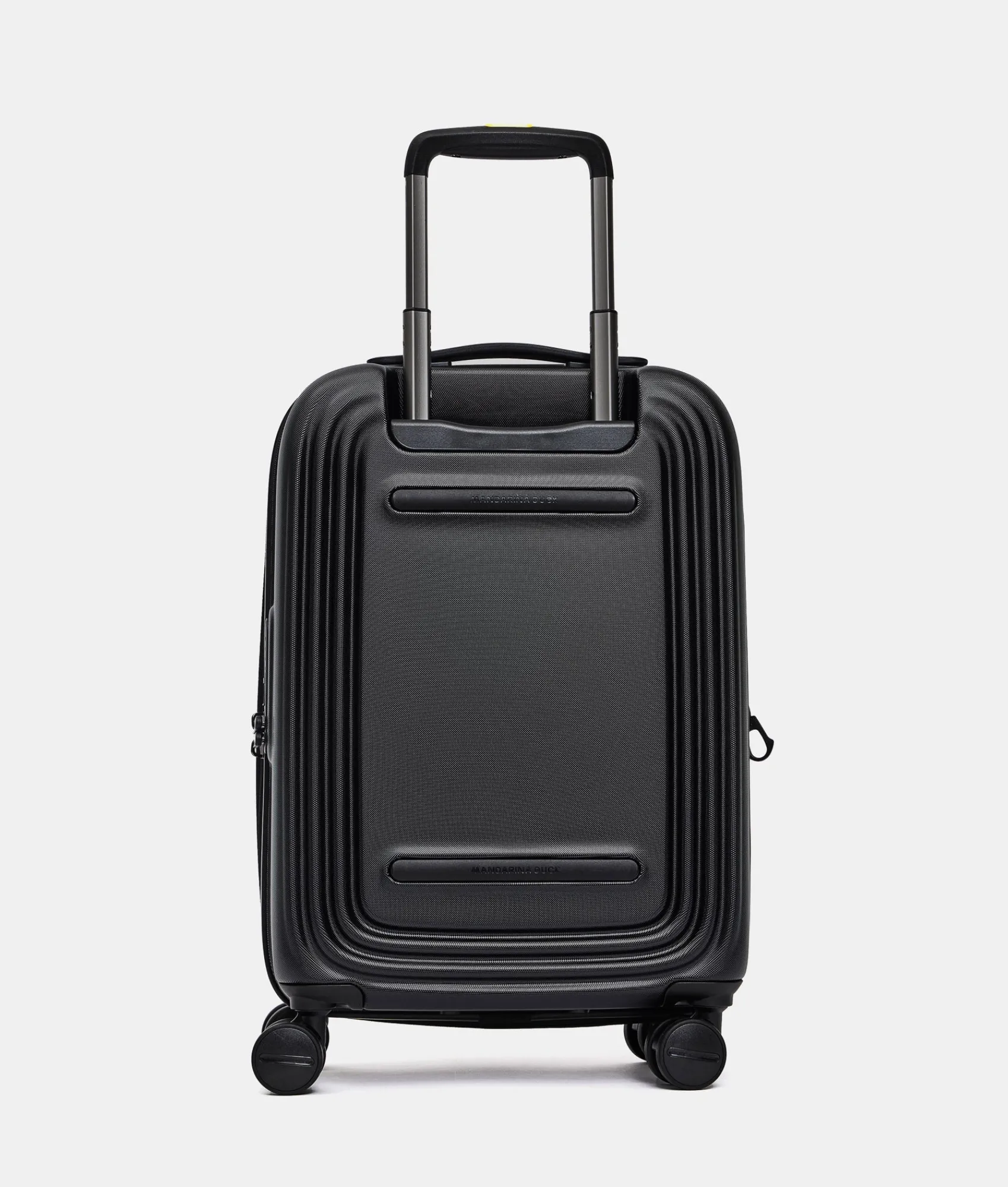 Online Mandarina Duck LOGODUCK+ Expandable Cabin Hard Trolley (4 wheels) | cm 55 x 35 x 23/26 cm Black