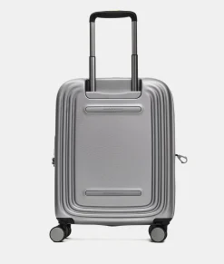 Online Mandarina Duck LOGODUCK Expandable Cabin Hard Trolley (4 Wheels) | cm 55X40X20/23 Silver