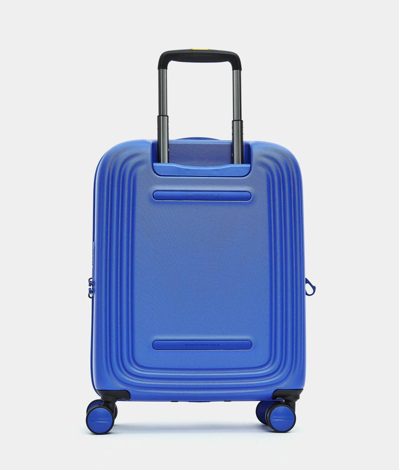 Clearance Mandarina Duck LOGODUCK+ Expandable Cabin Hard Trolley (4 Wheels) | cm 55X40X20/23 ElectricBlue