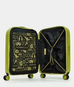 Discount Mandarina Duck LOGODUCK+ Expandable Cabin Hard Trolley (4 Wheels) | cm 55x40x20/23 MapoGreen