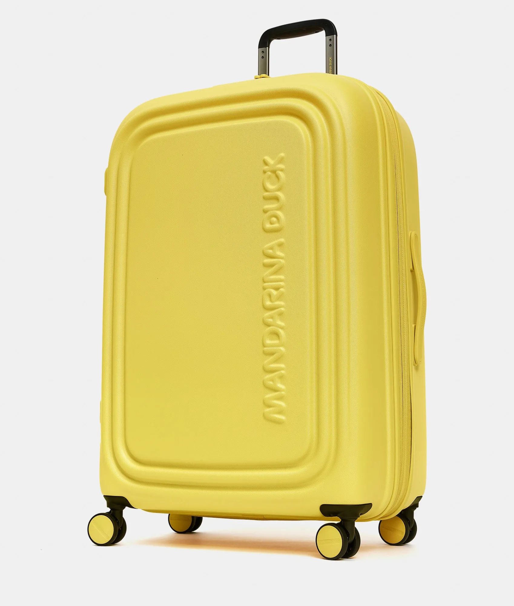 Sale Mandarina Duck LOGODUCK+ Expandable Large Trolley (4 Wheels) | cm 75X49X31 DuckYellow