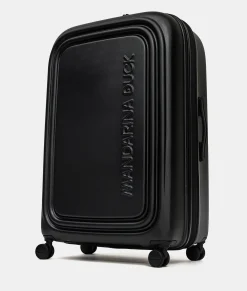 Outlet Mandarina Duck LOGODUCK+ Expandable XL Trolley (4 Wheels) | cm 82X52X34 Black