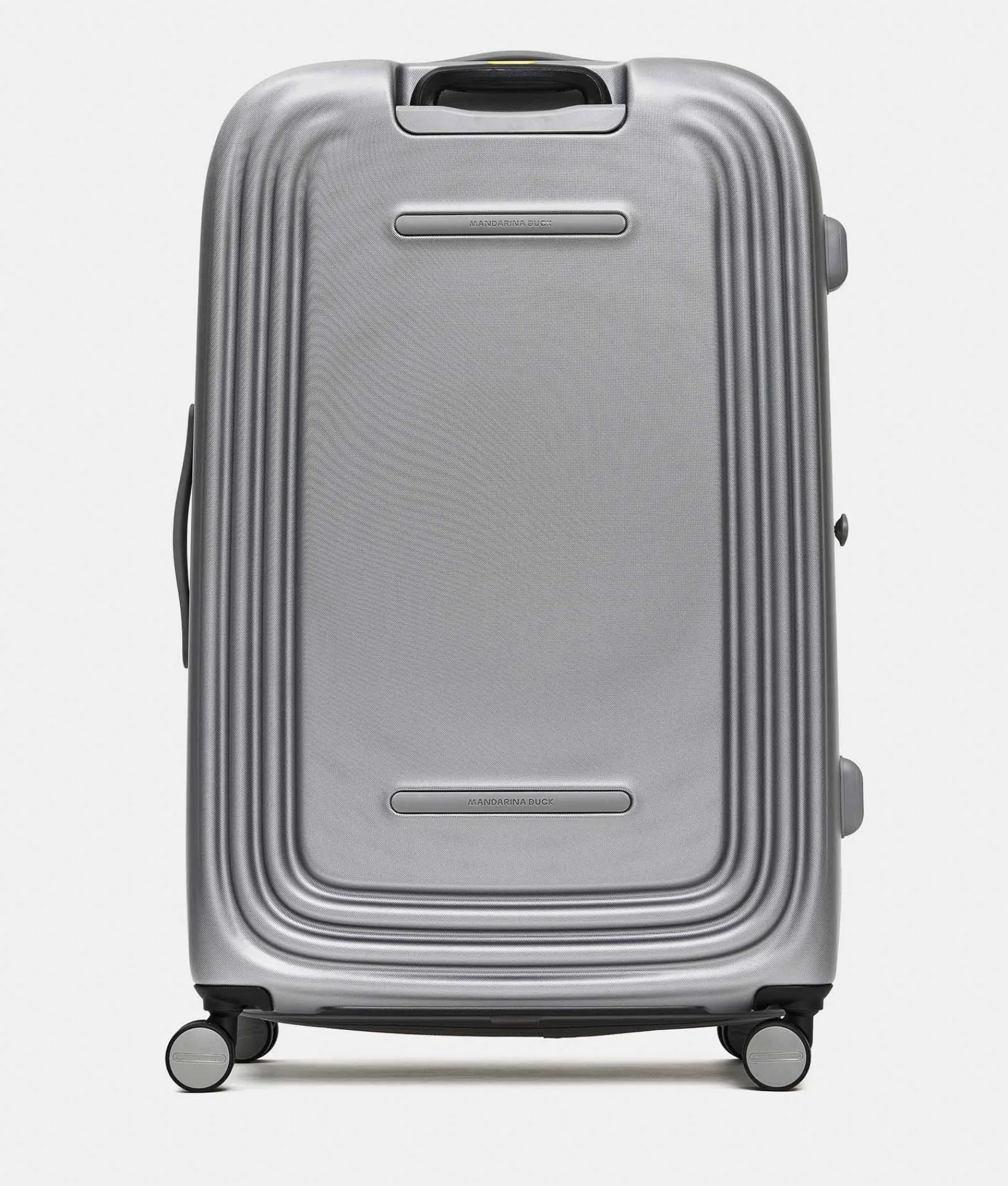 Online Mandarina Duck LOGODUCK+ Expandable XL Trolley (4 Wheels) | cm 82X52X34 Silver