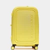 Outlet Mandarina Duck LOGODUCK+ Medium Expandable Trolley (4 Wheels) | cm 69 X 45 X 32/35 DuckYellow