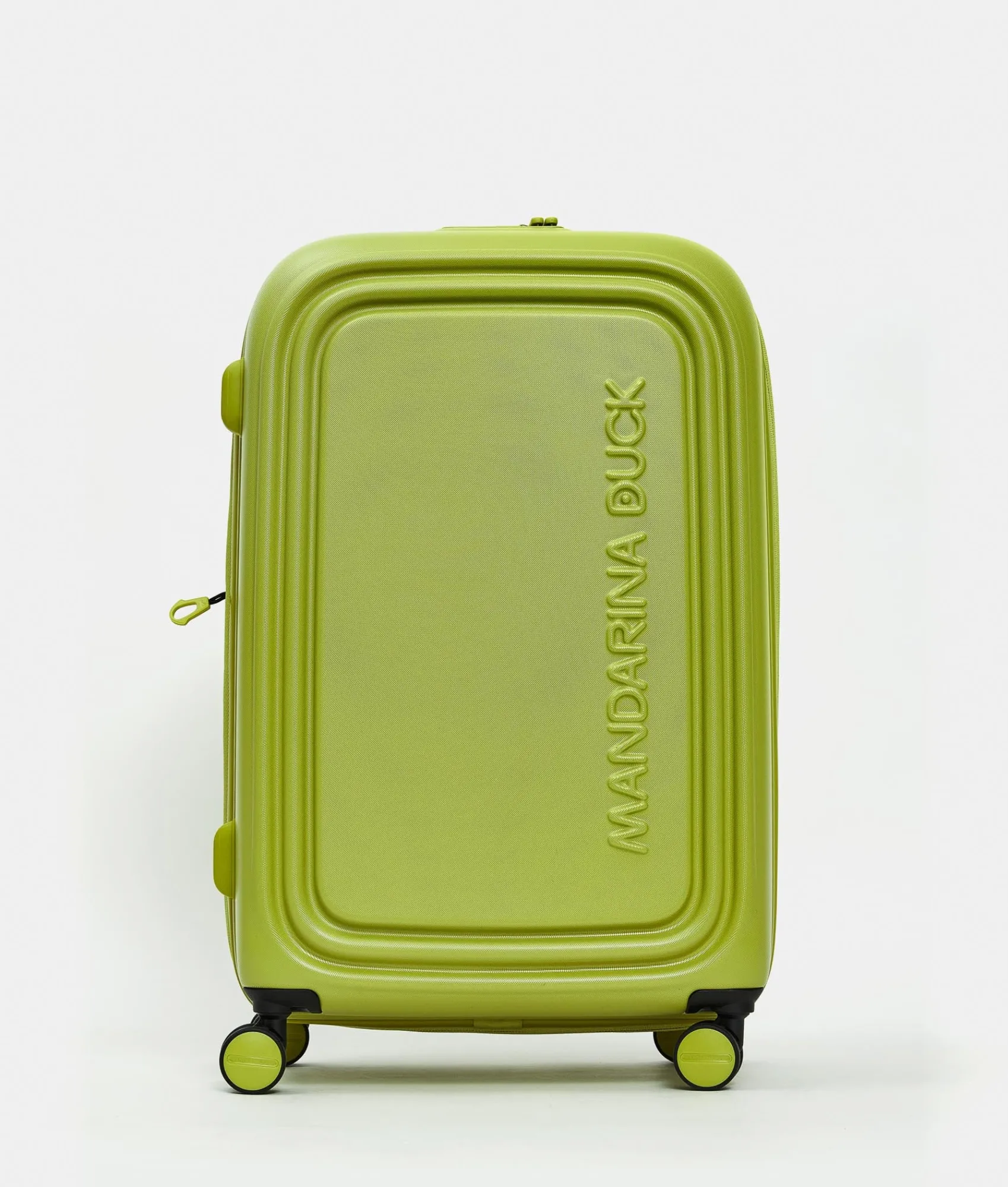 Best Mandarina Duck LOGODUCK+ Medium Expandable Trolley (4 Wheels) | cm 69 X 45 X 32/35 MapoGreen