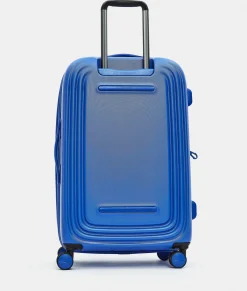 Discount Mandarina Duck LOGODUCK+ Medium Expandable Trolley (4 Wheels) | cm 69 X 45 X 32/35 ElectricBlue