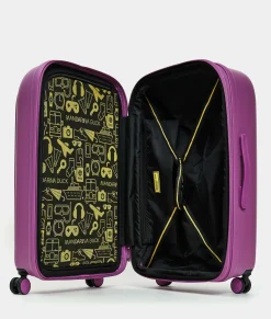 Discount Mandarina Duck LOGODUCK+ Medium Expandable Trolley (4 Wheels) | cm 69 X 45 X 32/35 Orchid