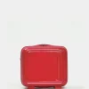 Clearance Mandarina Duck LOGODUCK+ METAL Beauty Case Raspberry