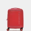 Fashion Mandarina Duck LOGODUCK+ METAL Expandable Cabin Hard Trolley (4 Wheels) | cm 55X40X20/23 Raspberry