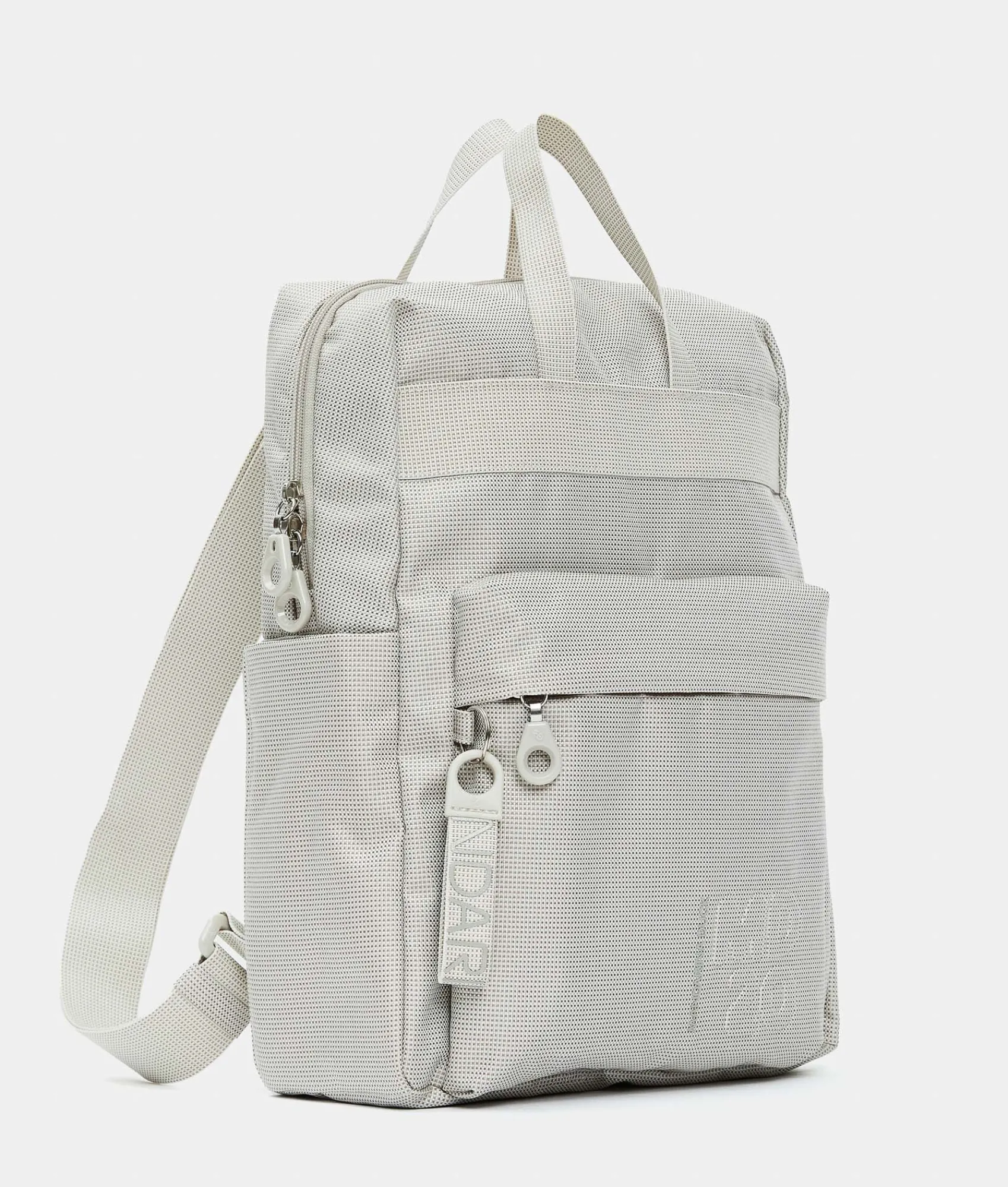 Clearance Mandarina Duck MD20 Backpack With Handles | 13’’ Laptop WhitecapGrey