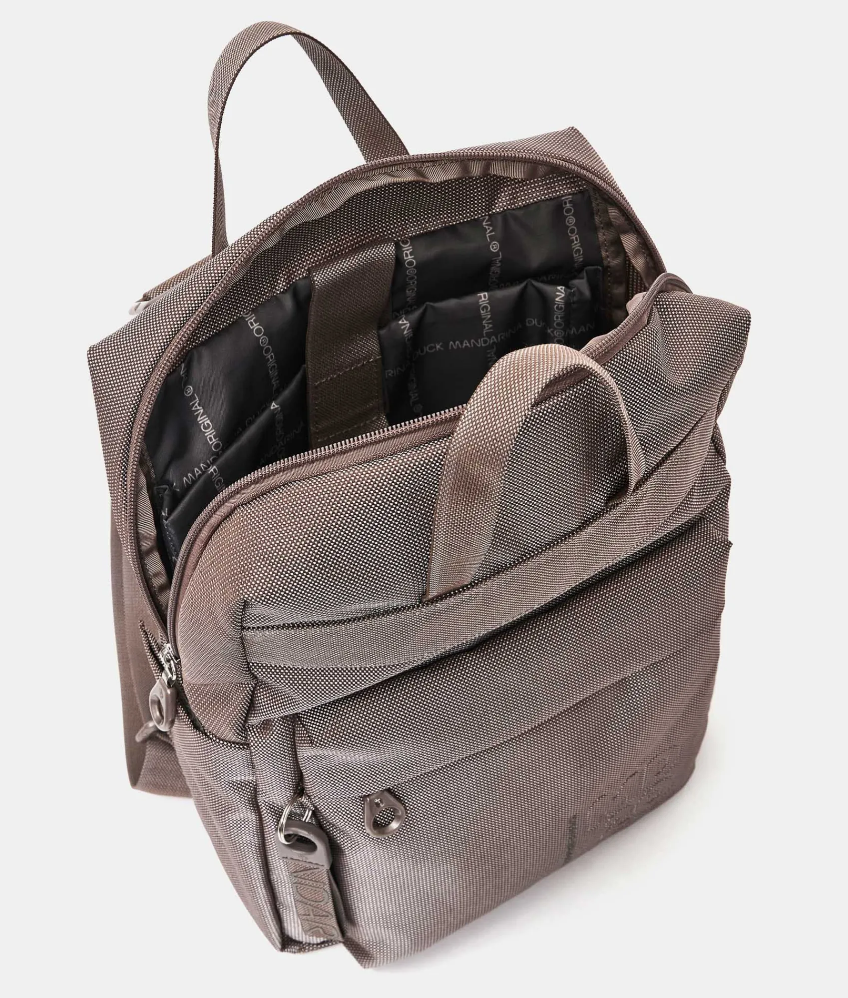 Outlet Mandarina Duck MD20 Backpack With Handles | 13’’ Laptop Taupe