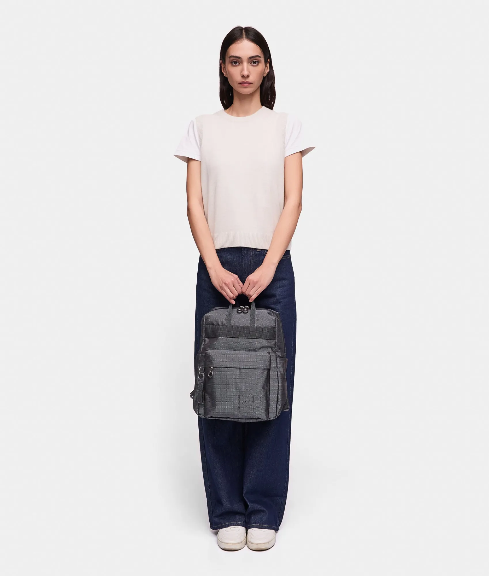 Best Mandarina Duck MD20 Backpack With Handles | 13’’ Laptop Steel