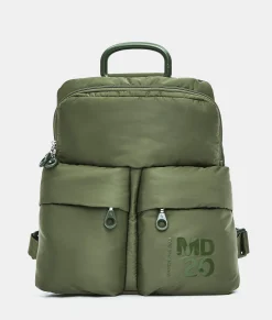 New Mandarina Duck MD20 BALLOON Backpack MilitaryGreen