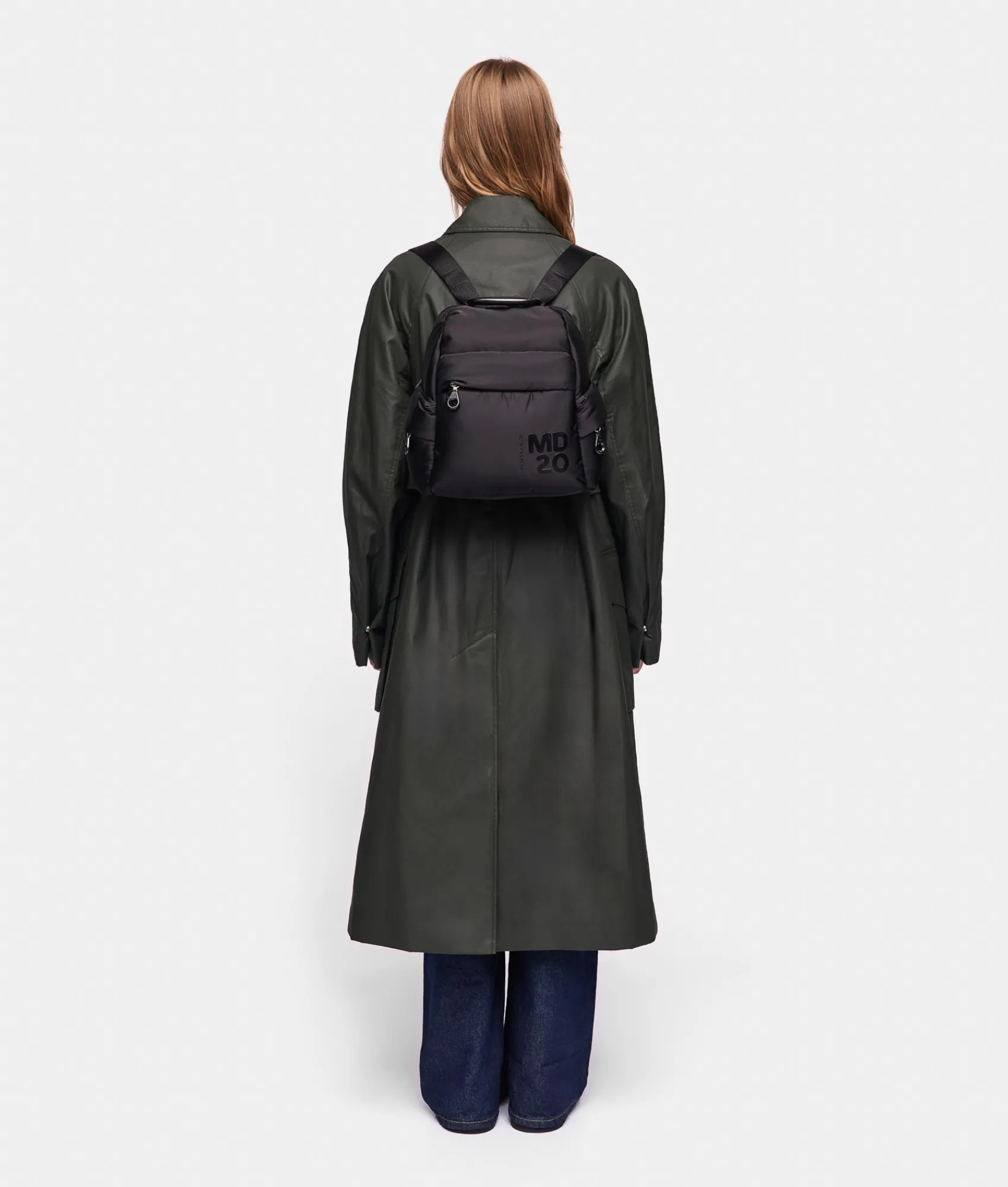 Hot Mandarina Duck MD20 BALLOON Backpack Black