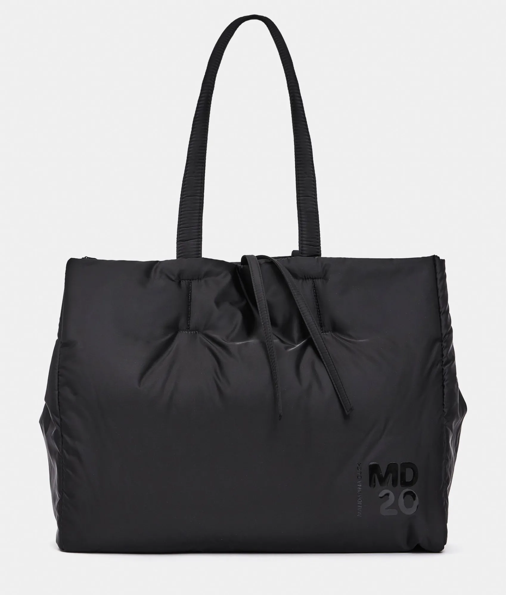 Online Mandarina Duck MD20 BALLOON Large Reversible Nylon Tote Black