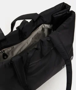 Outlet Mandarina Duck MD20 BALLOON Medium Reversible Nylon Tote Black