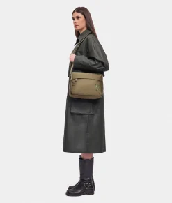 Online Mandarina Duck MD20 BALLOON Medium Shoulder Bag MilitaryGreen