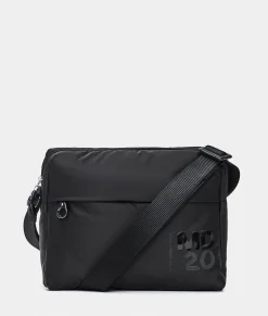 New Mandarina Duck MD20 BALLOON Medium Shoulder Bag Black