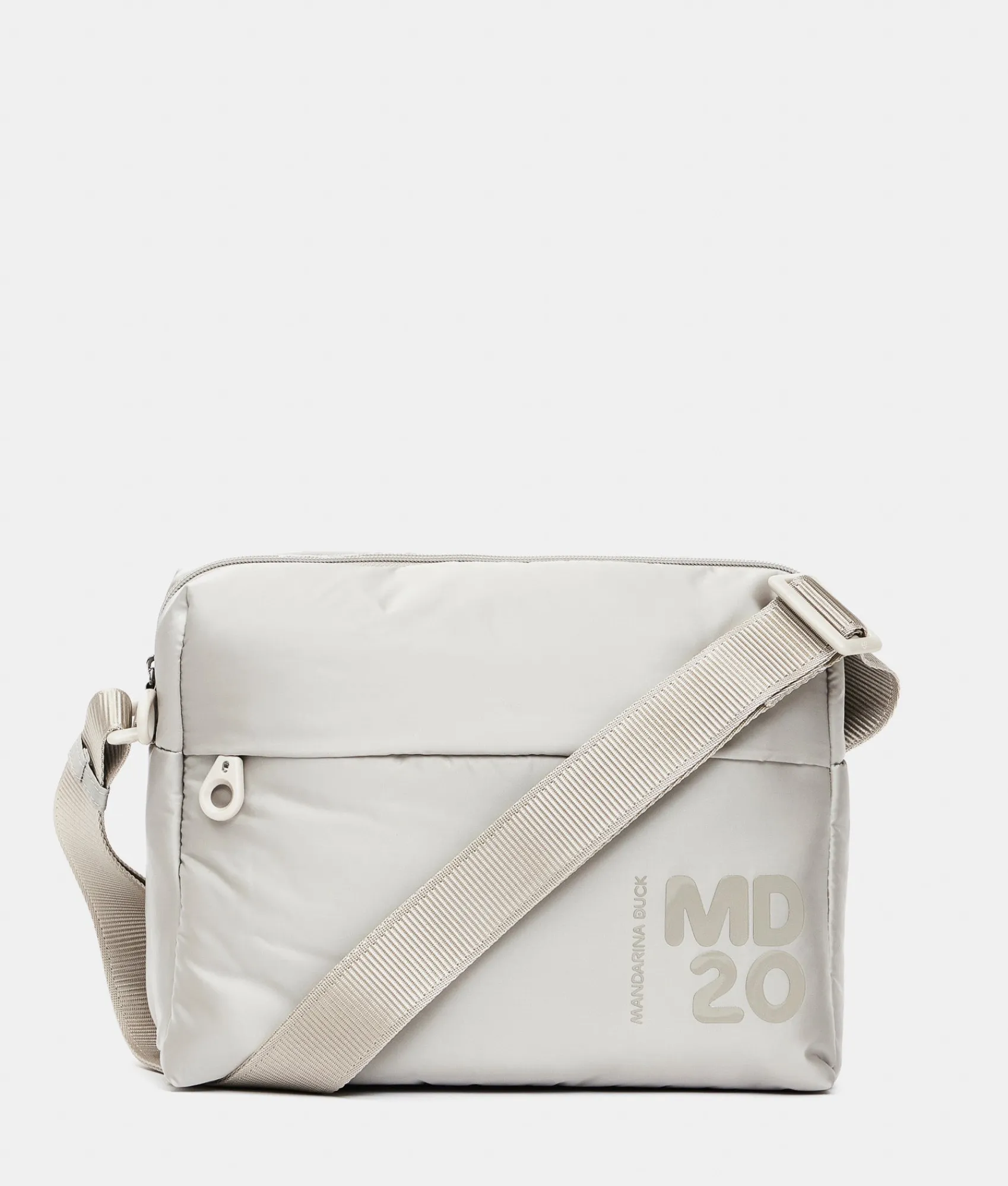 Sale Mandarina Duck MD20 BALLOON Medium Shoulder Bag SageGray