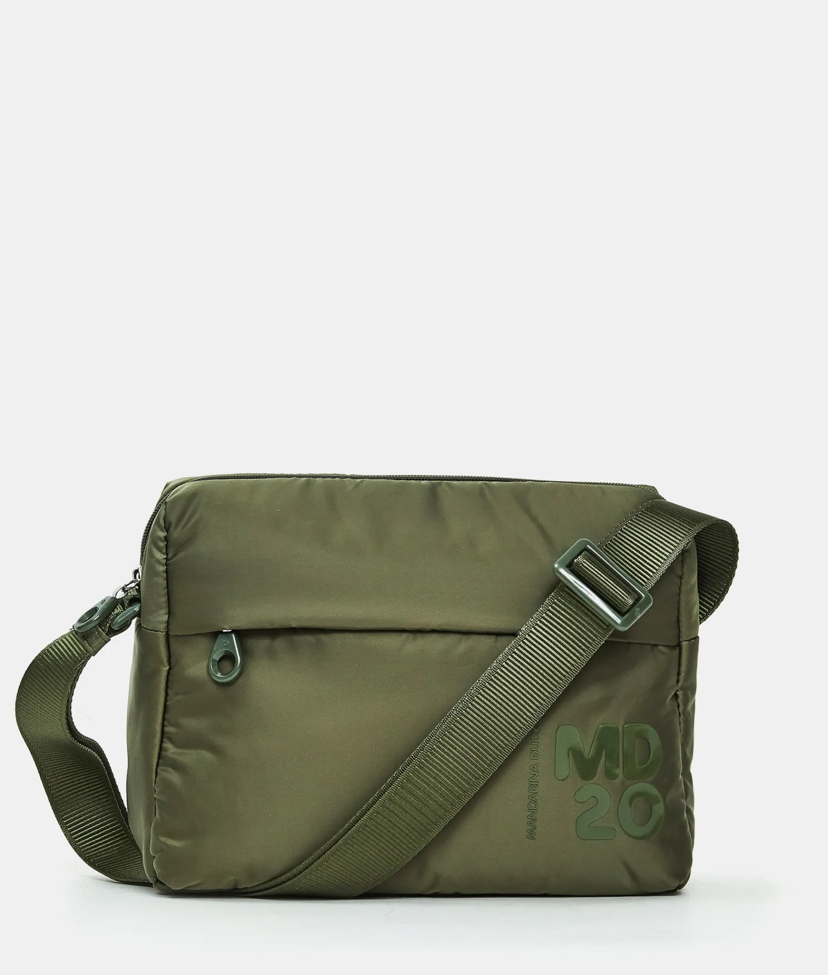 Online Mandarina Duck MD20 BALLOON Medium Shoulder Bag MilitaryGreen