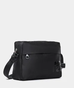 New Mandarina Duck MD20 BALLOON Medium Shoulder Bag Black