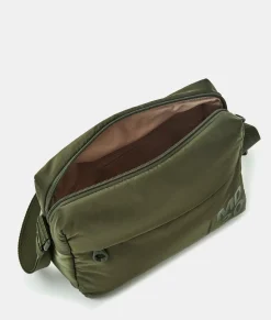 Online Mandarina Duck MD20 BALLOON Medium Shoulder Bag MilitaryGreen
