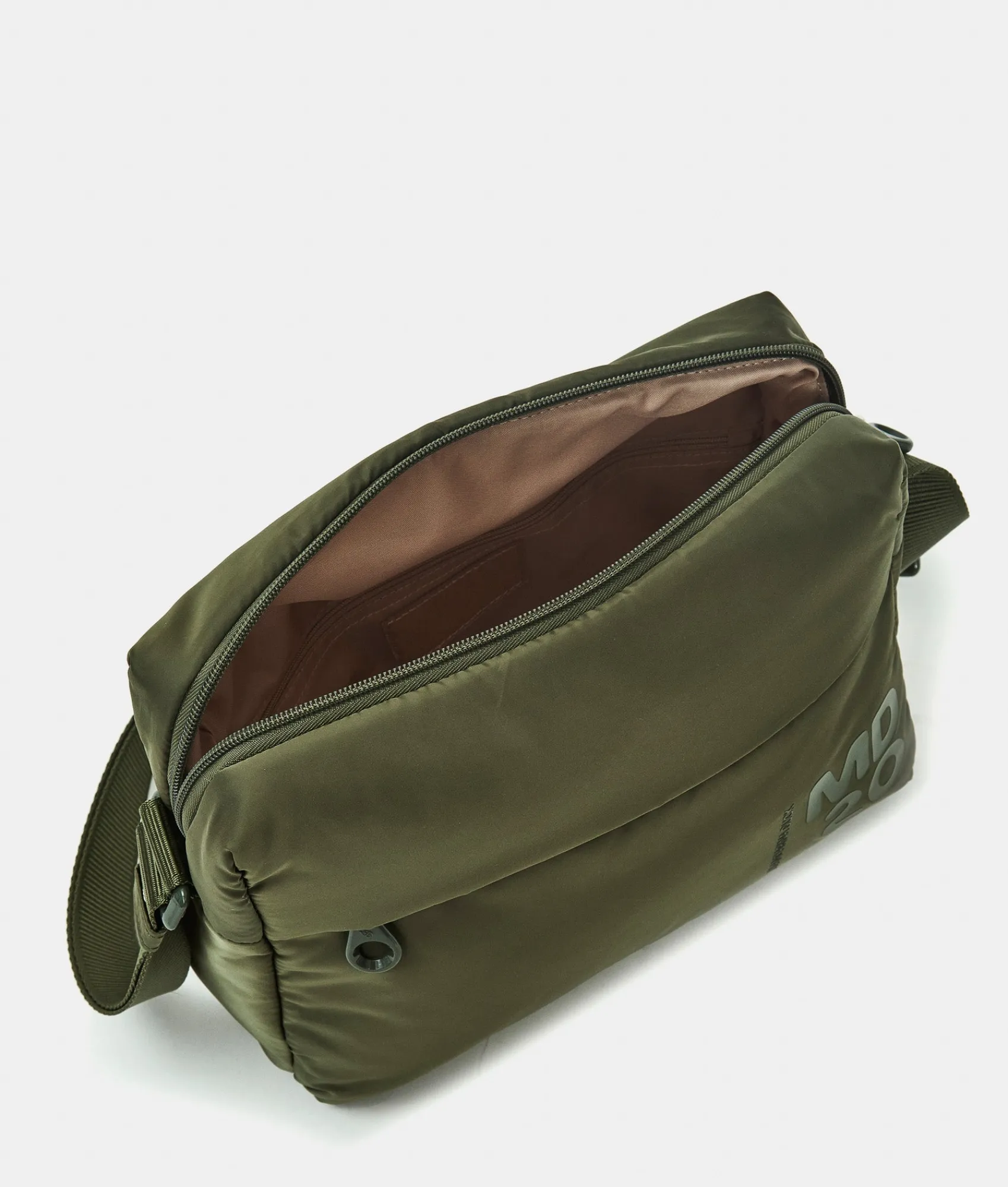 Online Mandarina Duck MD20 BALLOON Medium Shoulder Bag MilitaryGreen