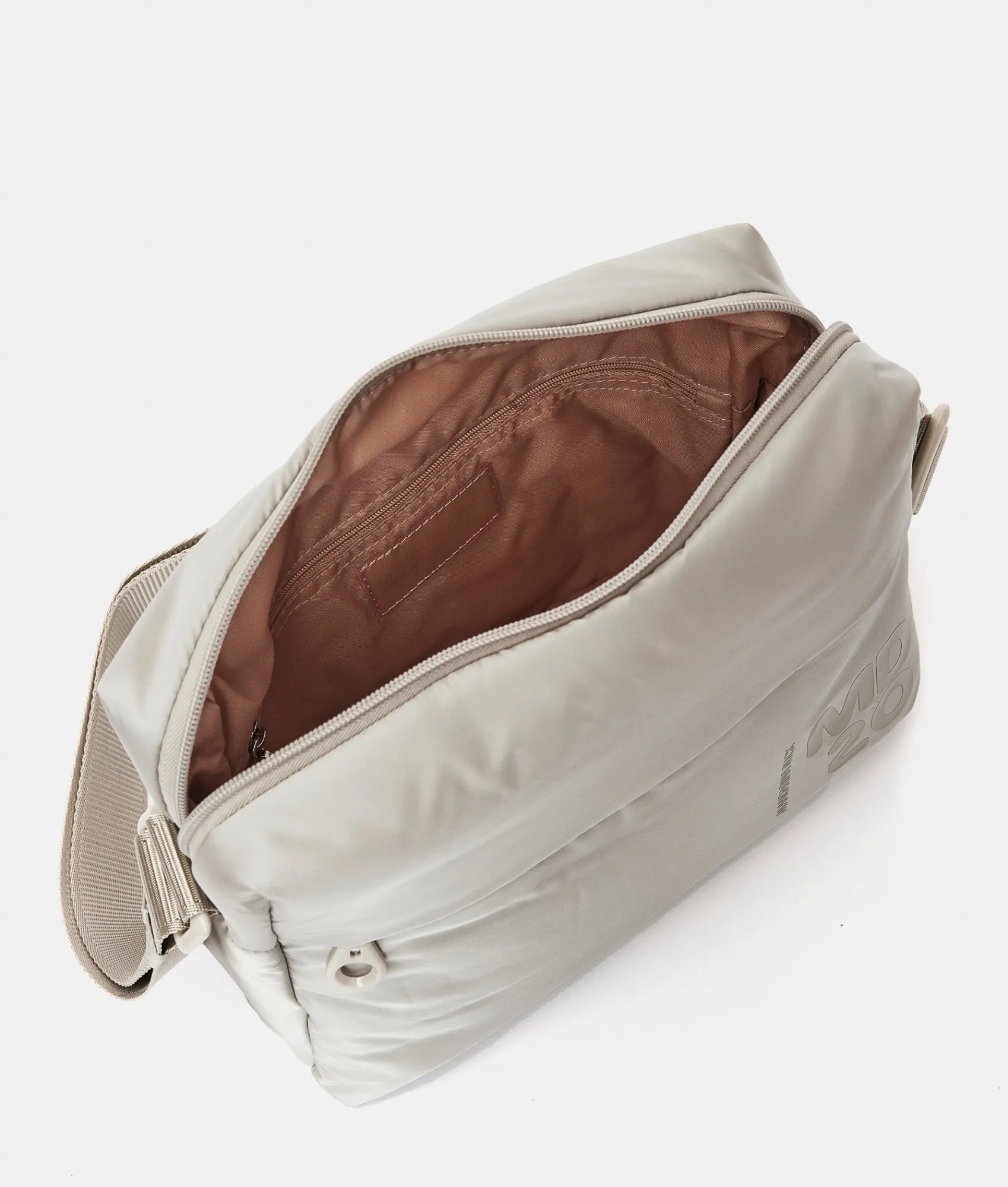 Sale Mandarina Duck MD20 BALLOON Medium Shoulder Bag SageGray