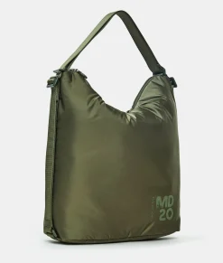 Outlet Mandarina Duck MD20 BALLOON Shoulder Bag MilitaryGreen