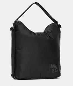Fashion Mandarina Duck MD20 BALLOON Shoulder Bag Black