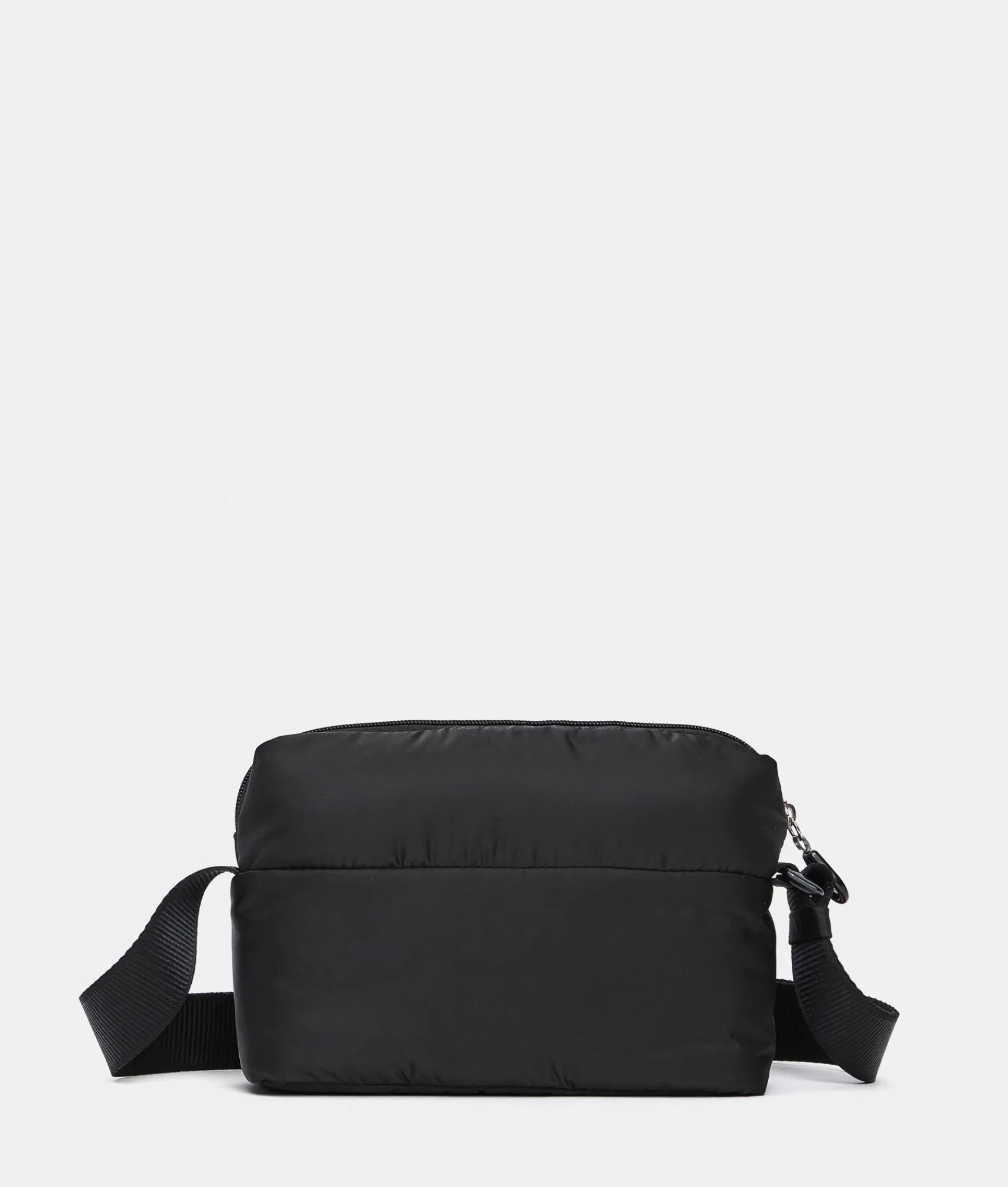 Outlet Mandarina Duck MD20 BALLOON Small Shoulder Bag With Pocket Black