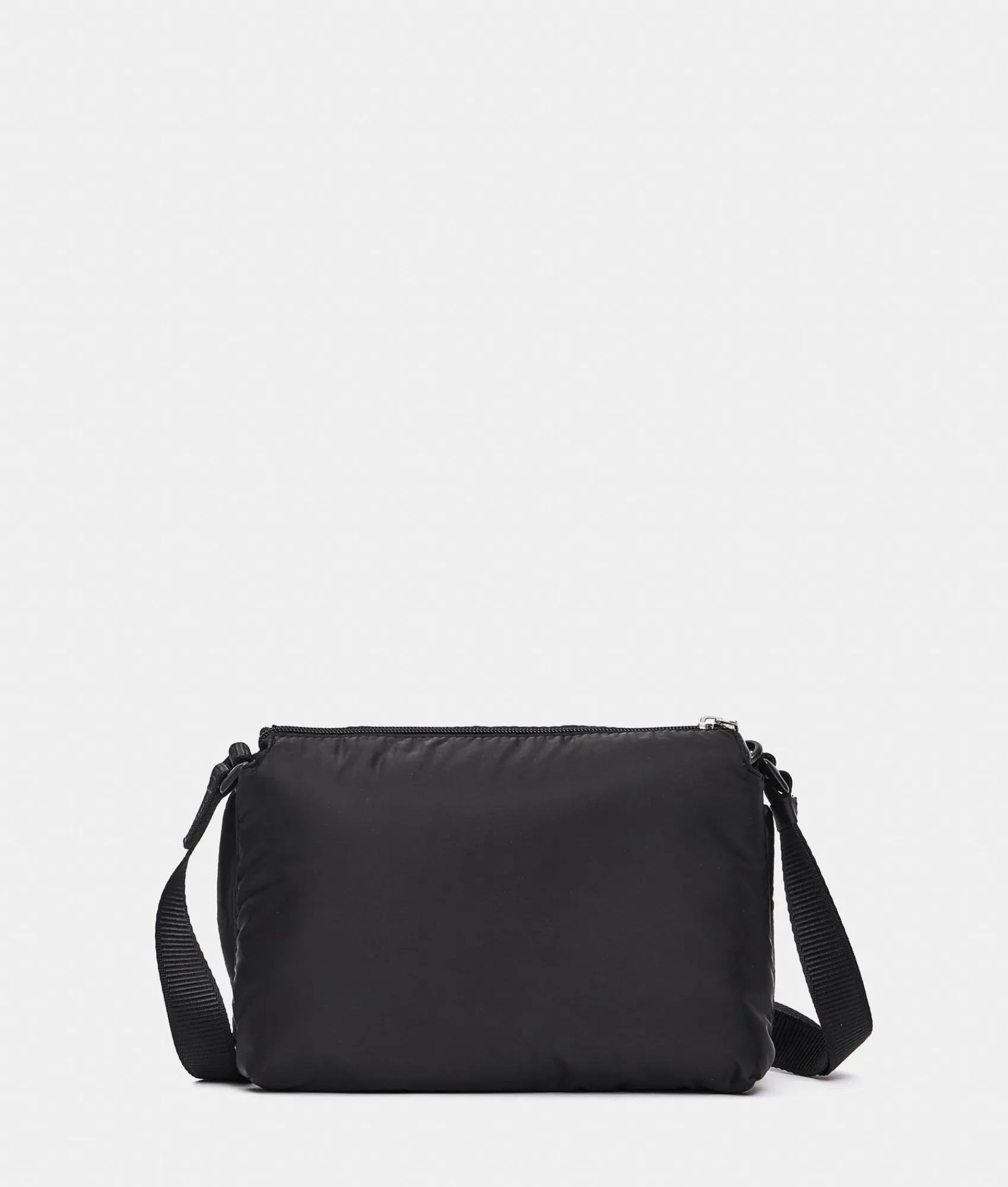 Fashion Mandarina Duck MD20 BALLOON Small Three-Pouch Shoulder Bag Black
