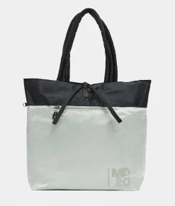 Hot Mandarina Duck MD20 BALLOON Vertical Reversible Nylon Tote Black