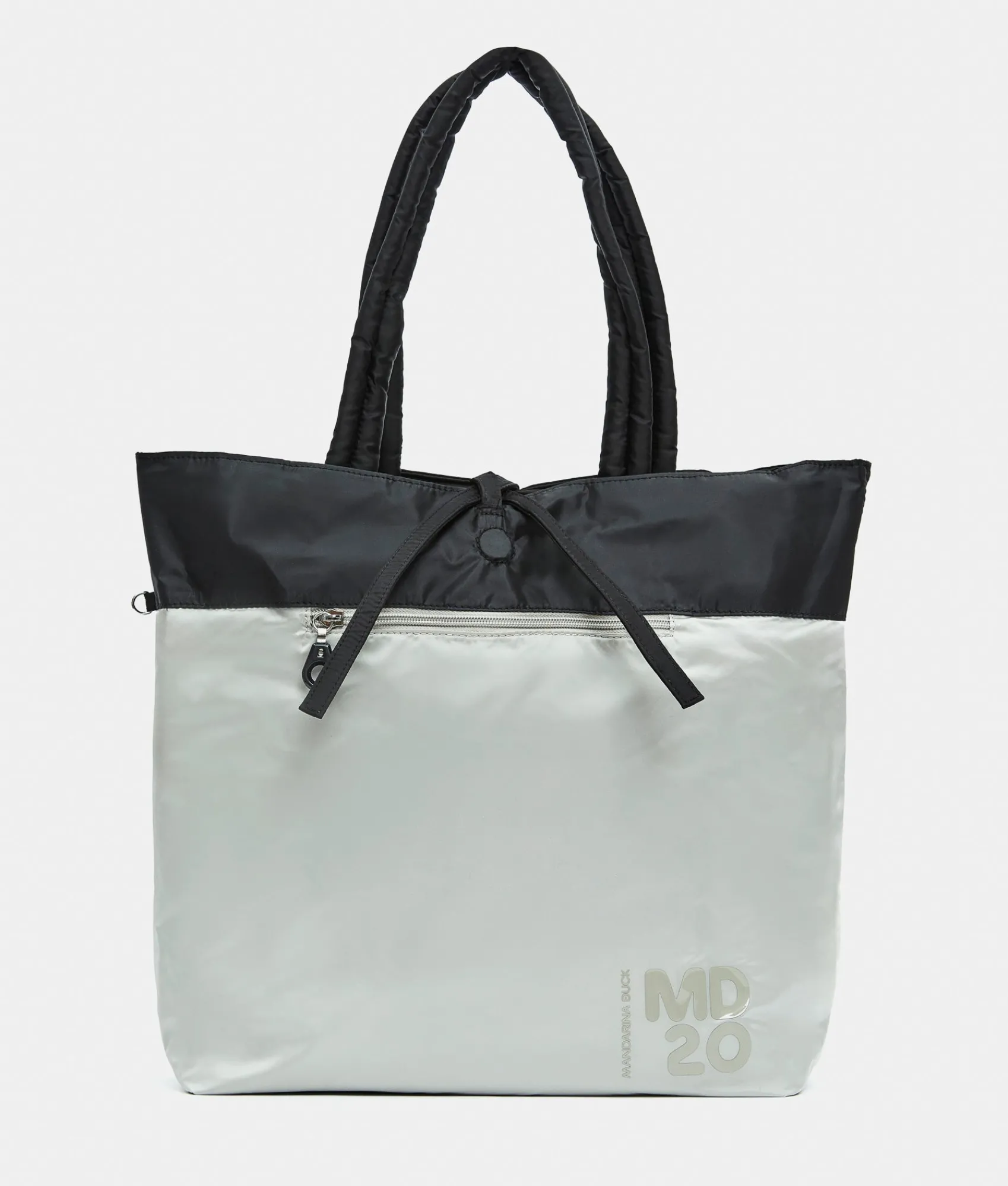 Hot Mandarina Duck MD20 BALLOON Vertical Reversible Nylon Tote Black