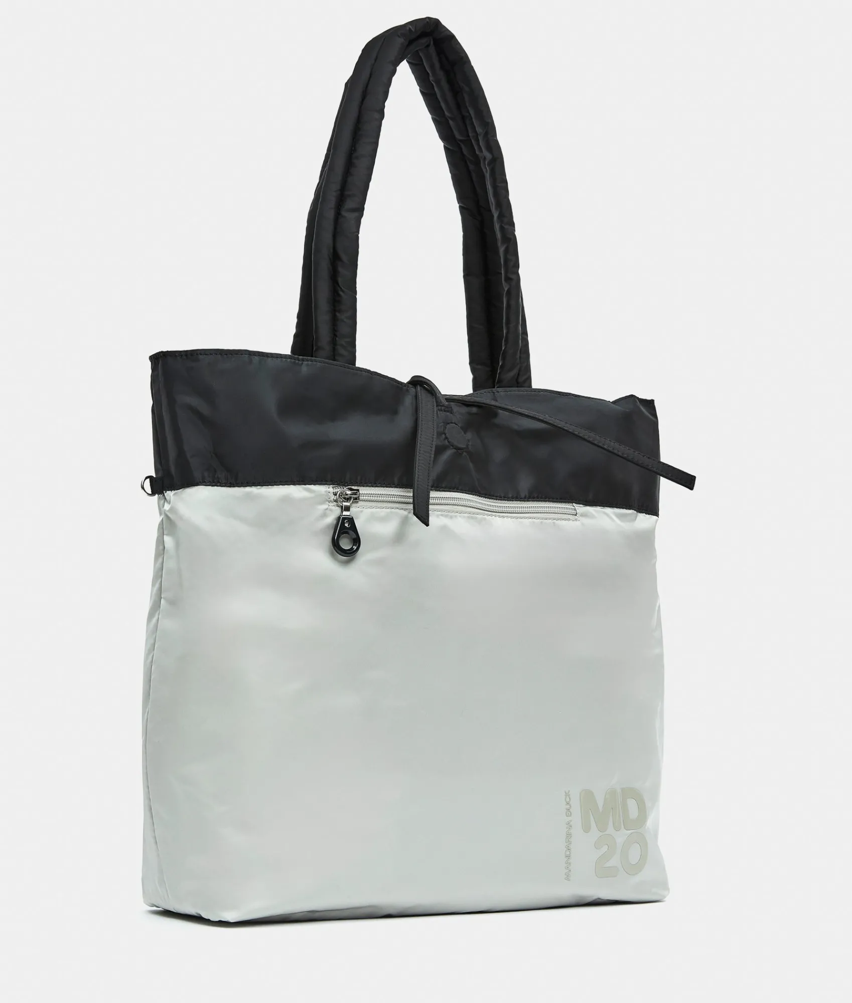 Hot Mandarina Duck MD20 BALLOON Vertical Reversible Nylon Tote Black