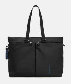 Hot Mandarina Duck MD20 Business Shoulder Bag Black