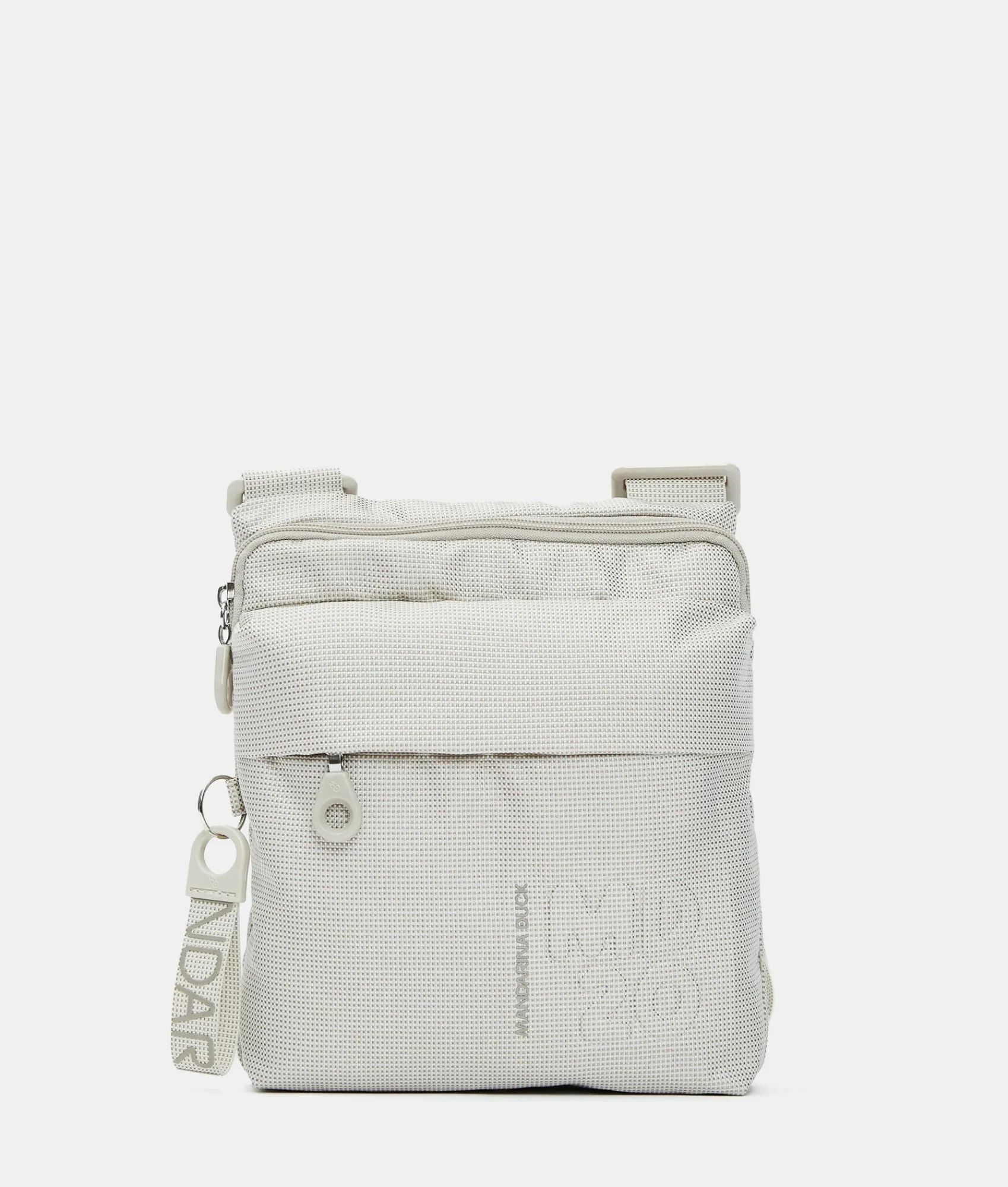 New Mandarina Duck MD20 Crossbody Bag WhitecapGrey