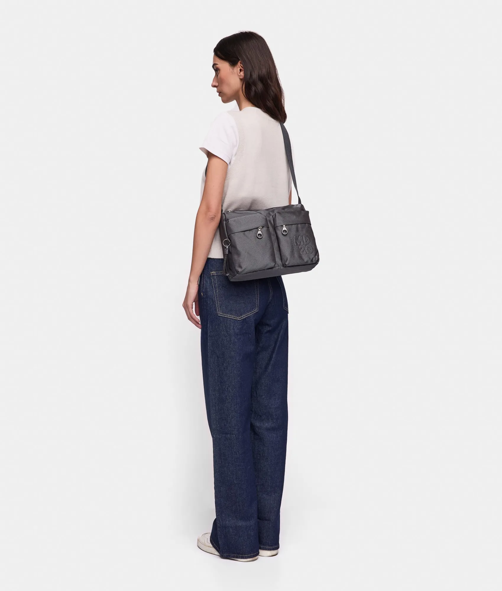 Sale Mandarina Duck MD20 Crossbody Bag Steel