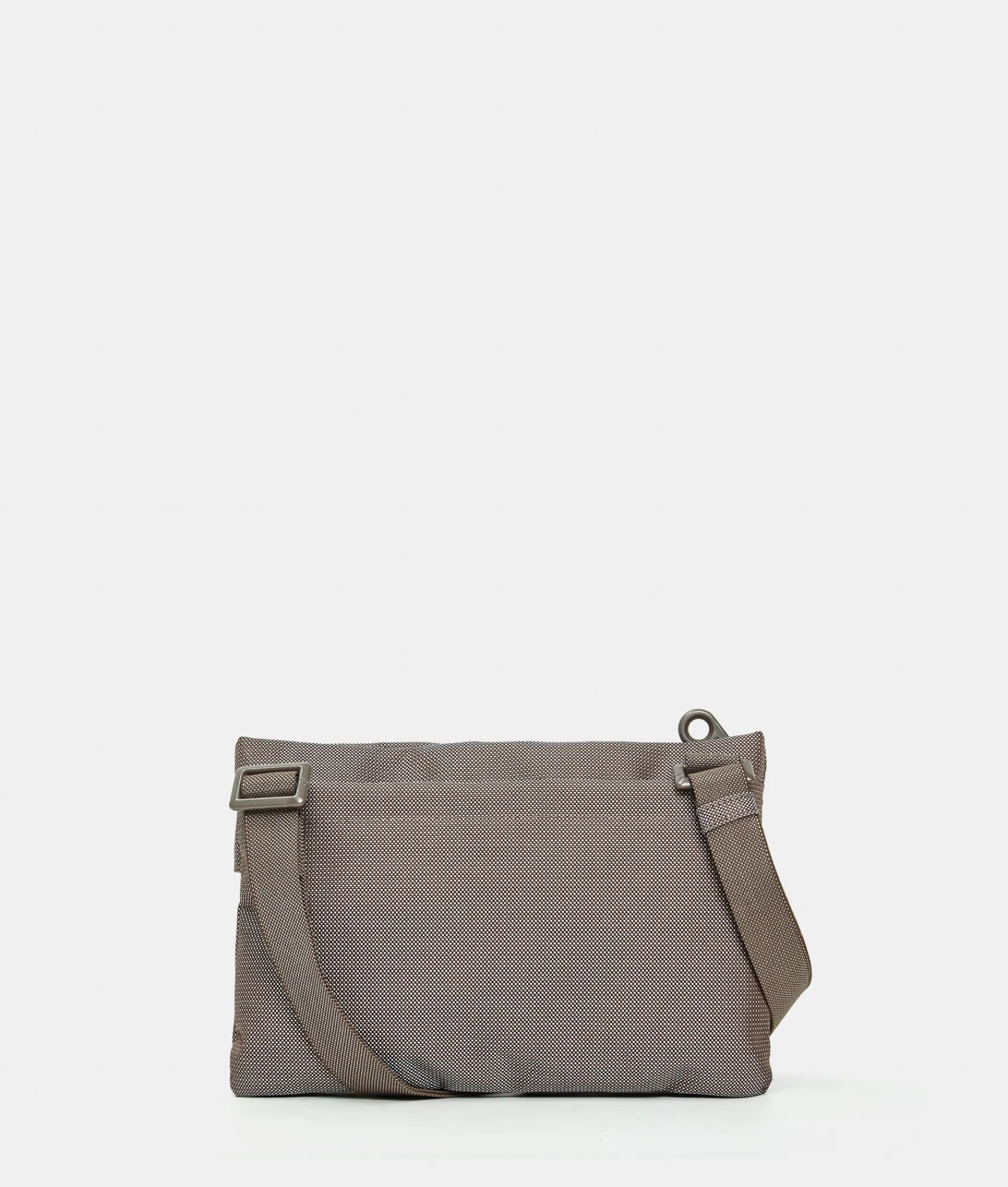 Best Mandarina Duck MD20 Double Pocket Flat Crossbody Bag Taupe